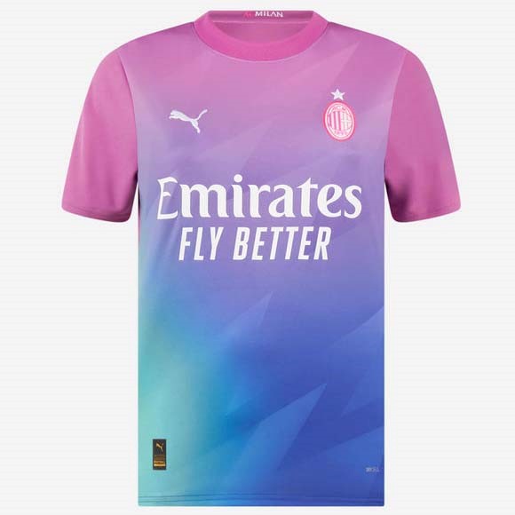 Camiseta AC Milan 3rd Mujer 2023-2024